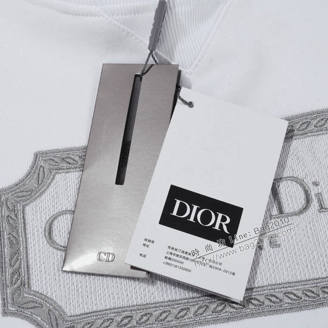 Dior專櫃迪奧2023FW新款刺繡衛衣 男女同款 tzy2949